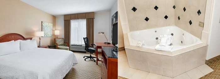 Hot-tub-suite-in-Hilton-Garden-Inn-Charlotte-Pineville-NC